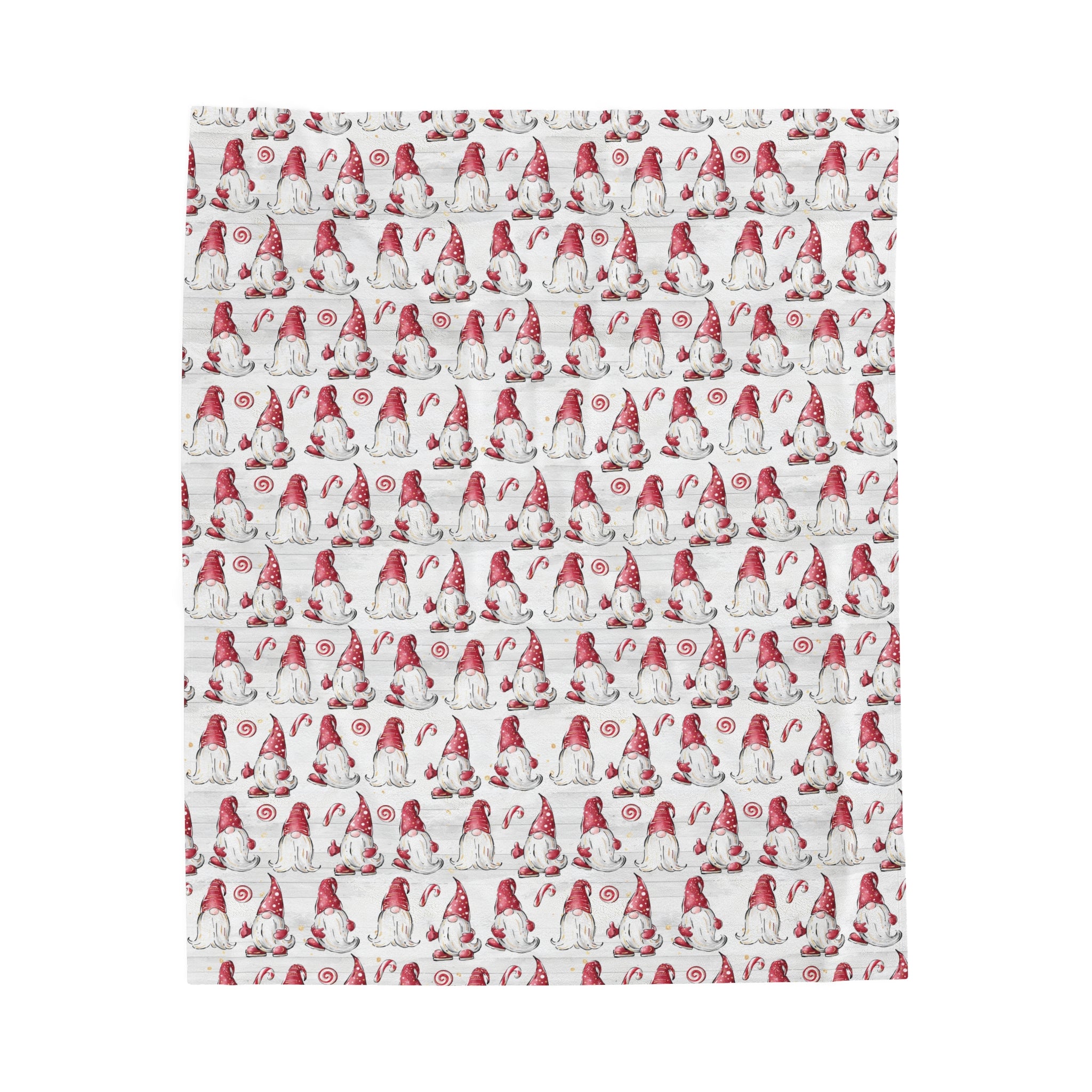 Gnomes- Velveteen Plush CuddleLux Bliss Blanket - Creations by Chris and Carlos